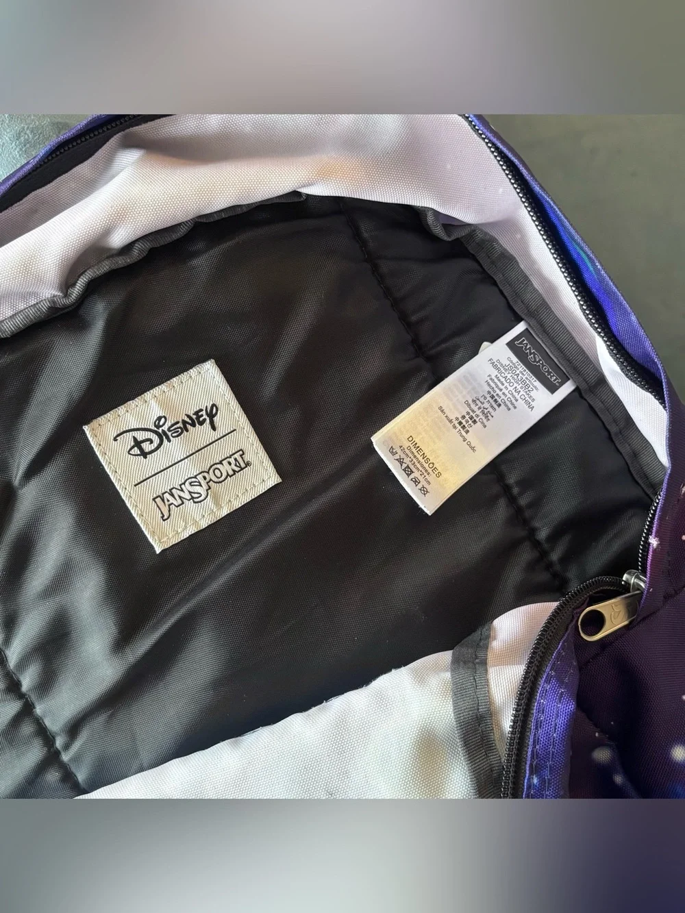 Disney JanSport High Stakes Mickey Mouse Space Walk Backpack Rare Collectible